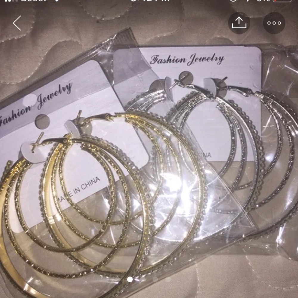 Hoop earrings bundle